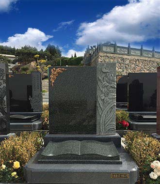 沈陽(yáng)墓地陶然墓園玫瑰一號(hào)碑碑型展示